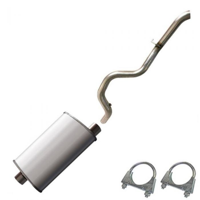 1997 Jeep Wrangler  Stainless Steel Muffler Tailpipe Exhaust System Kit  | Time Auto Parts