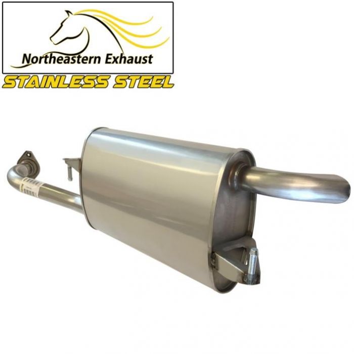 2010 Toyota Corolla 1.8L Stainless Steel Muffler Tailpipe