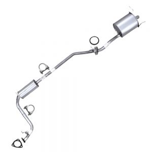 2016 Honda Fit EX-L Hatchback 4-Door 1.5L Stainless Steel Resonator Muffler Exhaust Kit