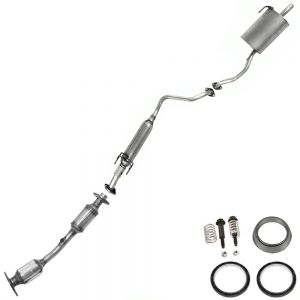 2016 Nissan Versa Note S Plus Hatchback 4-Door 1.6L Catalytic Resonator & Muffler Exhaust System Kit