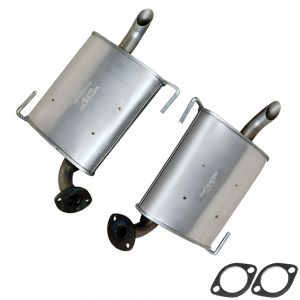 2006 Subaru Outback XT Wagon 4-Door 2.5L Stainless Steel Pair of Rear Exhaust Mufflers