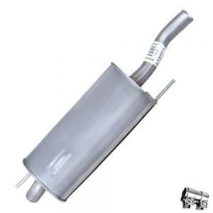 1999 Volkswagen Golf GTI L4 2.0L Stainless Steel Muffler Assembly Rear Premium