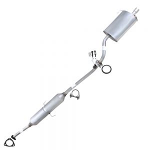2002 Honda CRV LX 2.4L Stainless Steel Resonator Pipe Muffler Exhaust System Kit