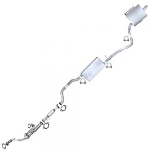 2010 Chevrolet Traverse LTZ Sport Utility 4-Door 3.6L EPA Approved - Stainless Steel Catalytic Resonator Muffler Exhaust System