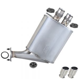 2003 INFINITI G35 Base Sedan 4-Door 3.5L Stainless Steel Exhaust Muffler with Bolts + Hangers