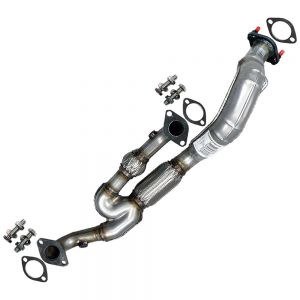 2010 Kia Sedona LX Mini Passenger Van 4-Door 3.8L Stainless Steel Front Exhaust Flex Y Pipe with Bolts