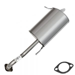 2012 Hyundai Elantra L 1.8L Stainless Steel Exhaust Muffler Tailpipe