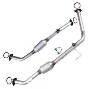 2001 Toyota Sequoia Limited Sport Utility 4-Door 4.7L Passenger and Driver Side Catalytic Converters Pair Set Kit