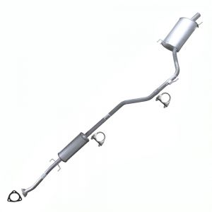 2011 Honda Accord EX Sedan 4-Door 2.4L Stainless Steel Resonator Muffler Exhaust Kit