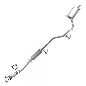 2008 Honda Accord LX-P Sedan 4-Door 2.4L EPA Approved-Catalytic Muffler Assembly