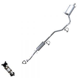 2012 Honda Accord EX-L Sedan 4-Door 2.4L EPA Approved-Manifold Converter Muffler Assembly Exhaust Kit