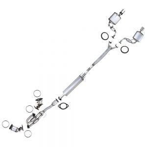 2018 Nissan Maxima Advance Sedan 4-Door 3.5L EPA Approved-Direct Fit Exhaust System Kit