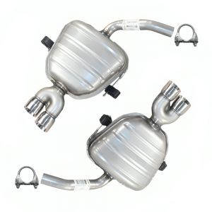 2014 Chevrolet Traverse LT Sport Utility 4-Door 3.6L Stainless Steel Exhaust Pair of Resonator