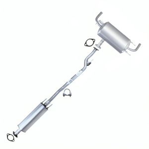 2010 Nissan Altima Base Coupe 2-Door 3.5L Stainless Steel Resonator Assembly Muffler Kit