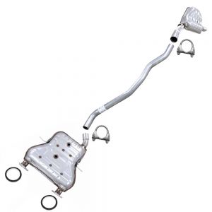 2013 Jeep Grand Cherokee Laredo X Sport Utility 4-Door 3.6L Stainless Steel Intermediate Muffler Pipe Kit