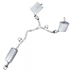 2012 Subaru Outback 3.6R Wagon 4-Door 3.6L  Stainless Steel Exhaust Resonator Stamp pipe fits