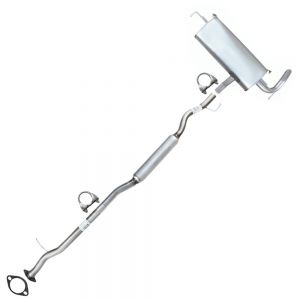 2015 Nissan Rogue SV Sport Utility 4-Door 2.5L Stainless Steel Resonator Muffler Exhaust Kit