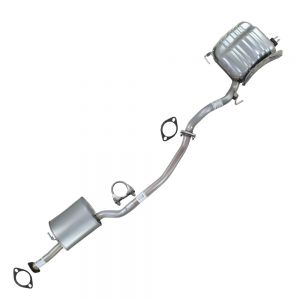 2012 Hyundai Santa Fe Limited Sport Utility 4-Door 3.5L Stainless Steel Resonator Muffler Kit