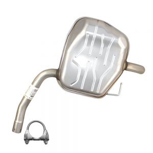 2010 Volvo V70 3.2 Wagon 4-Door 3.2L Stainless Steel Exhaust Passenger-Side Muffler