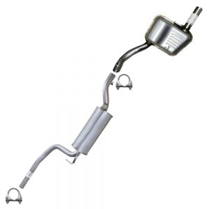 2007 Ford Focus SES Hatchback 2-Door 2.0L Stainless Steel Resonator Pipe Exhaust Muffler System Kit