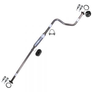 1996 Honda Civic HX Coupe 2-Door 1.6L Stainless Steel Resonator Exhaust Pipe