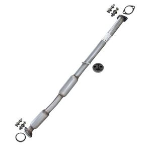 2004 Subaru Forester X Sport Utility 4-Door H4 2.5L Resonator with Bolts and Hanger Stainless Steel