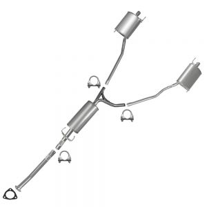 2010 Honda Pilot EX-L Sport Utility 4-Door 3.5L Direct Fit Exhaust Muffler Assembly