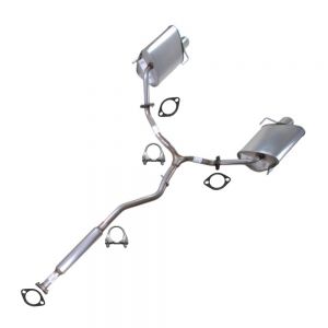 2013 Subaru Tribeca Premier Sport Utility 4-Door 3.6L Stainless Steel Cat-Back Exhaust System Kit
