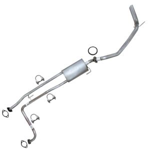 2015 Nissan TITAN Base Crew Cab Pickup 4-Door 5.6L Stainless Steel Pipe Muffler Exhaust Kit