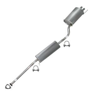 2004 Honda Pilot EX Sport Utility 4-Door 3.5L Stainless Steel Center and Rear Muffler Kit