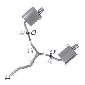 2012 Subaru Tribeca Premium Sport Utility 4-Door 3.6L Stainless Steel Y-Pipe & Pair of Muffler Kit