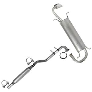 2012 Toyota Venza Base Sport Utility 4-Door 2.7L Resonator pipe Exhaust Muffler kit