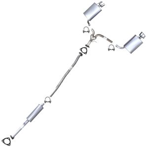 2016 Honda Accord EX-L Sedan 4-Door 3.5L Stainless Steel Cat-Back Exhaust System Kit