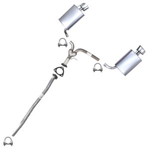 2014 Honda Accord Touring Sedan 4-Door 3.5L Stainless Steel Pipe Muffler Exhaust System Kit