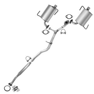 2010 Subaru Forester X Premium 2.5L Resonator Pipe Muffler Exhaust System Kit