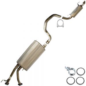 2004 Toyota Sequoia SR5 4.7L Stainless Steel Resonator Muffler Exhaust System Kit
