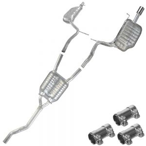 2006 Audi A4 Quattro Elite Sedan 4-Door 2.0L Resonator Pipe Muffler Exhaust System set