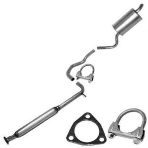 2000 Saturn SW2 Base Wagon 4-Door 1.9L Exhaust Muffler Resonator Kit