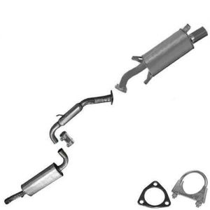 2002 Volvo S40 Base Sedan 4-Door 1.9L Resonator Muffler Exhaust system Kit 