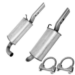2010 Ford Fusion SE 3.0L Exhaust Muffler Set