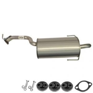 2004 Subaru Legacy L Wagon 4-Door 2.5L Stainless Steel Muffler with Hangers + Bolts