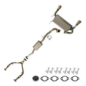 2004 INFINITI FX35 Base Sport Utility 4-Door 3.5L Ypipe Exhaust System Kit with Hanger + Bolts compatible