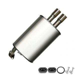 2005 Nissan Sentra SE-R Sedan 4-Door 2.5L Exhaust Muffler with Hangers + Bolts