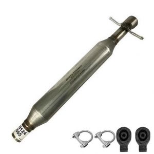 2008 Saturn Aura XE Sedan 4-Door 3.5L GAS OHV Stainless Steel Exhaust Resonator Pipe with hangers
