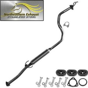 1994 Honda Civic EX Coupe 2-Door 1.5L Stainless Steel Resonator with Hangers + Bolts
