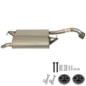 2013 Toyota Corolla LE Sedan 4-Door 1.8L Muffler with Hangers + Bolts compatible