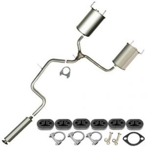 2001 Pontiac Grand Prix GTP Sedan 4-Door 3.8L Exhaust Kit with hangers and bolts compatible