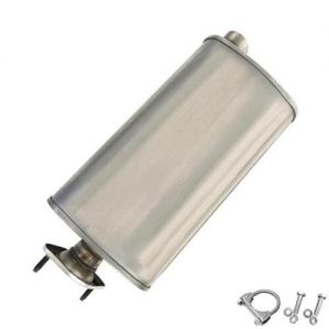 2005 Jeep Wrangler Rubicon Sport Utility 2-Door 4.0L Stainless Steel Exhaust Muffler Pipe with Bolts 