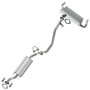 2012 Nissan Murano LE Sport Utility 4-Door 3.5L Stainless Steel Resonator Muffler Exhaust Kit fits