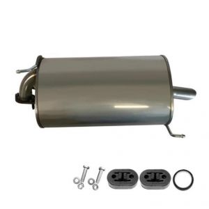 2002 Honda Accord LX Coupe 2-Door 2.3L Rear Direct Fit Exhaust Muffler with Hangers + Bolts